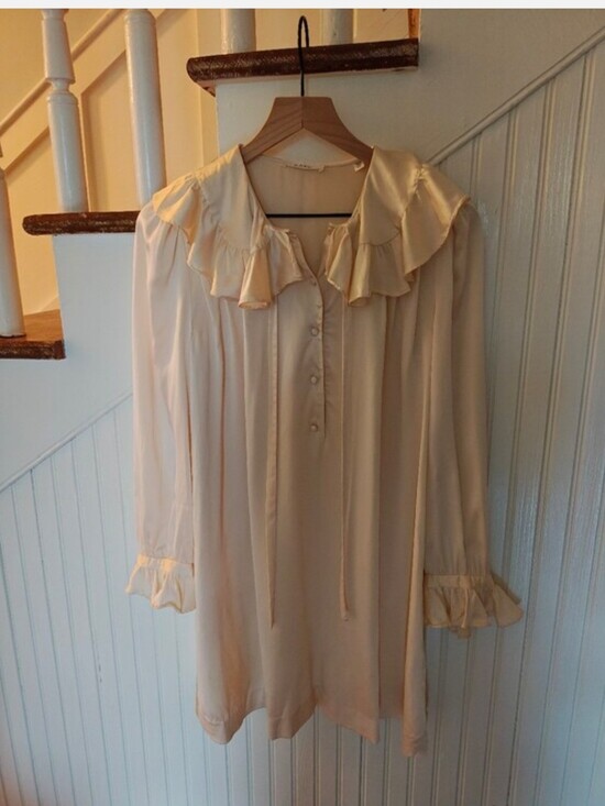 Doen Dresses & Skirts - Doen Cream Silk Dress